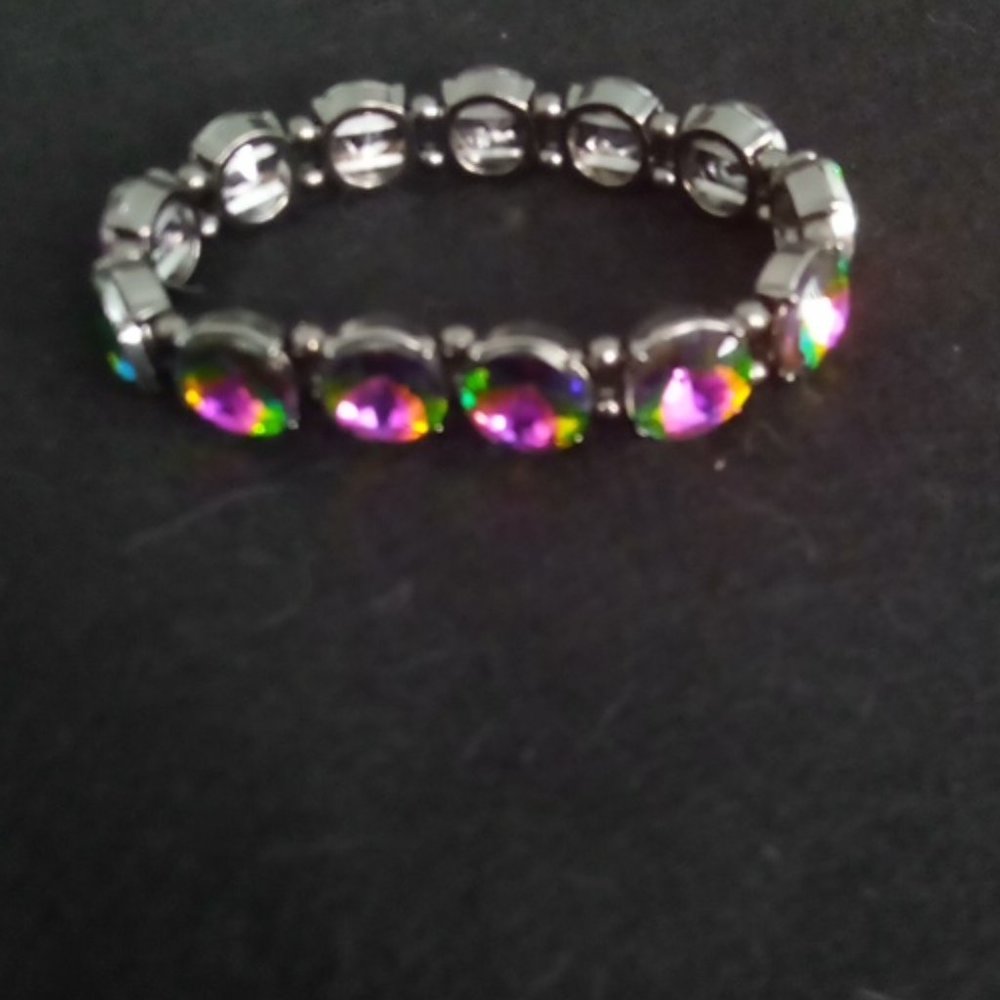 Multi Glitz Bracelet. "Tar River"